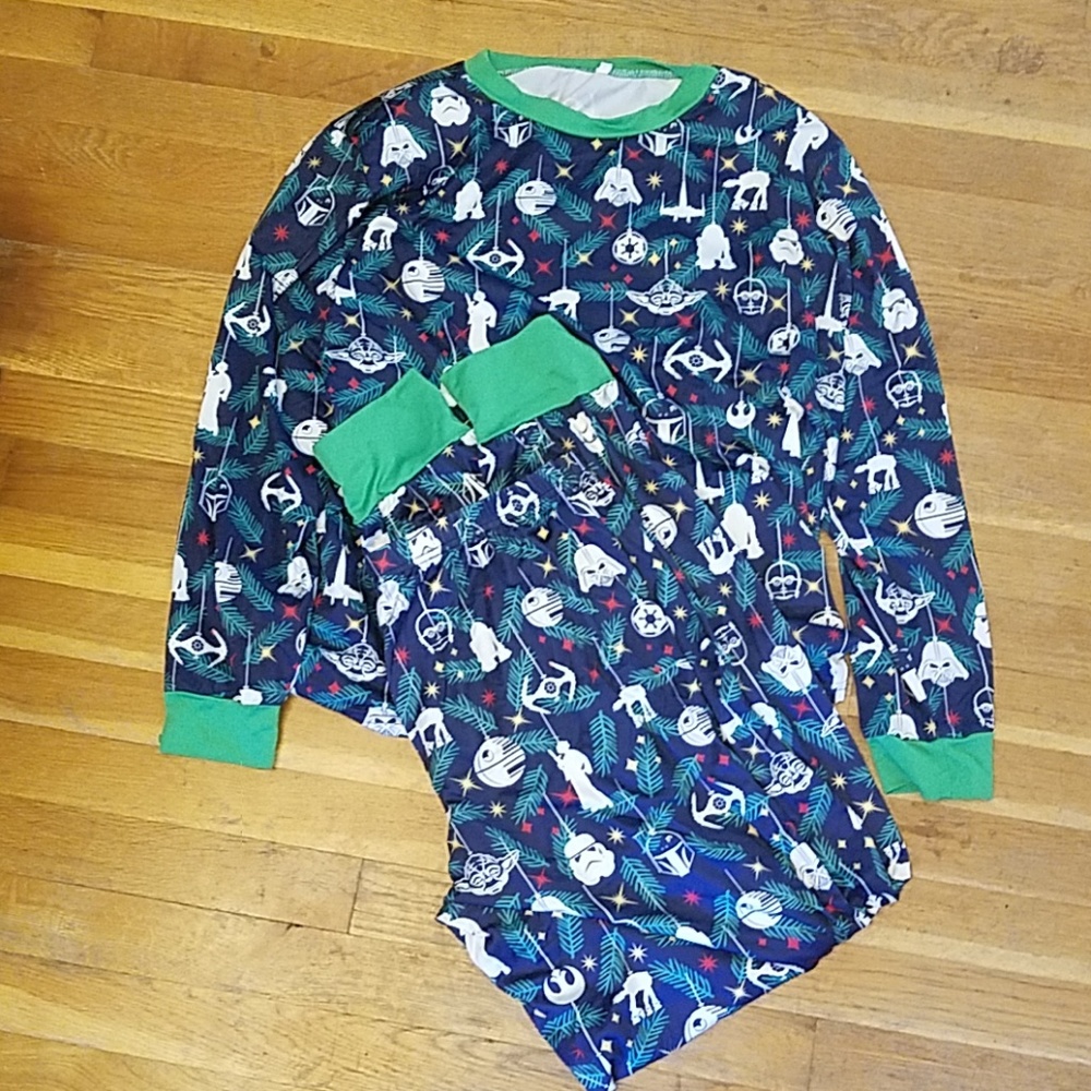 Mens star wars christmas pajamas size LG